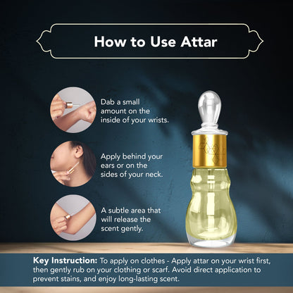 Ajmal Royal Pearl Attar (Concentrated Perfume Oil)