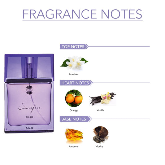 Ajmal Sacrifice For Her Eau De Parfum
