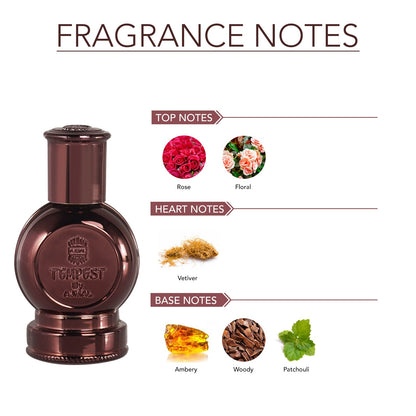 Ajmal Tempest Attar (Concentrated Perfume Oil)