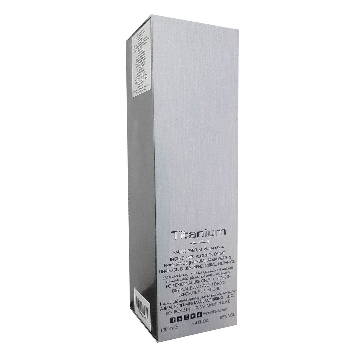 Ajmal Titanium Eau De Parfum