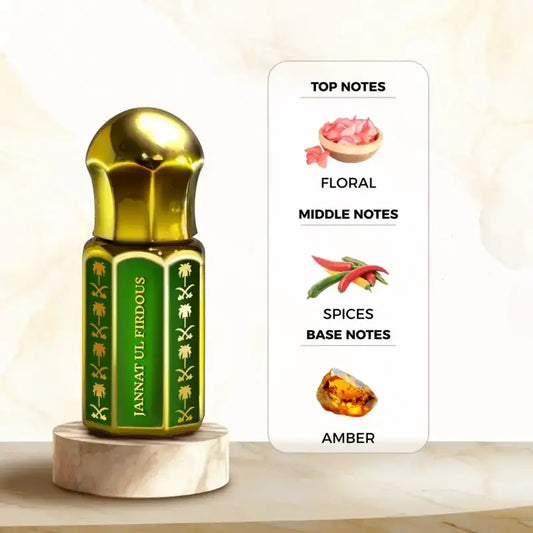 Zuhur AL Oasis Jannatul Firdaus Attar For Men 6ML
