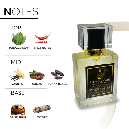 Zuhur AL Oasis Tobacco Vanilla Unisex Perfume