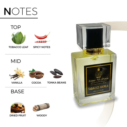 Zuhur AL Oasis Tobacco Vanilla Unisex Perfume