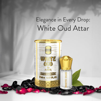 Ajmal White Oud Attar (Concentrated Perfume Oil)