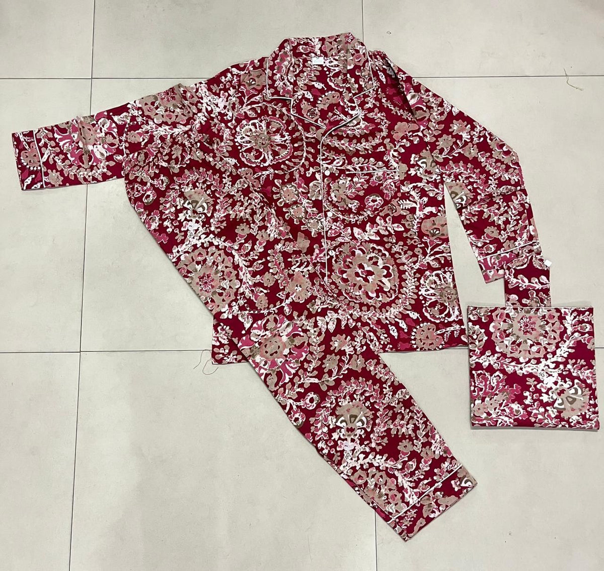 Long Cotton Co-ord Set