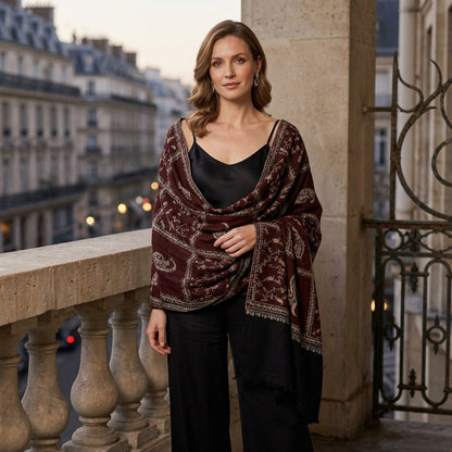 Pashmina Designer Zali Weave Stole