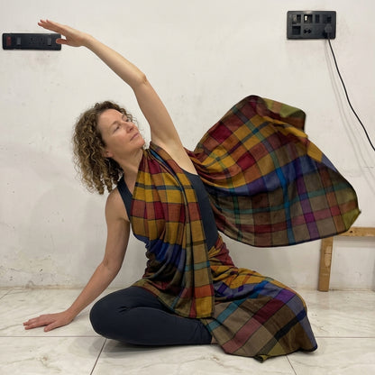 Pashmina Multicolour Designer Handwoven Shawl