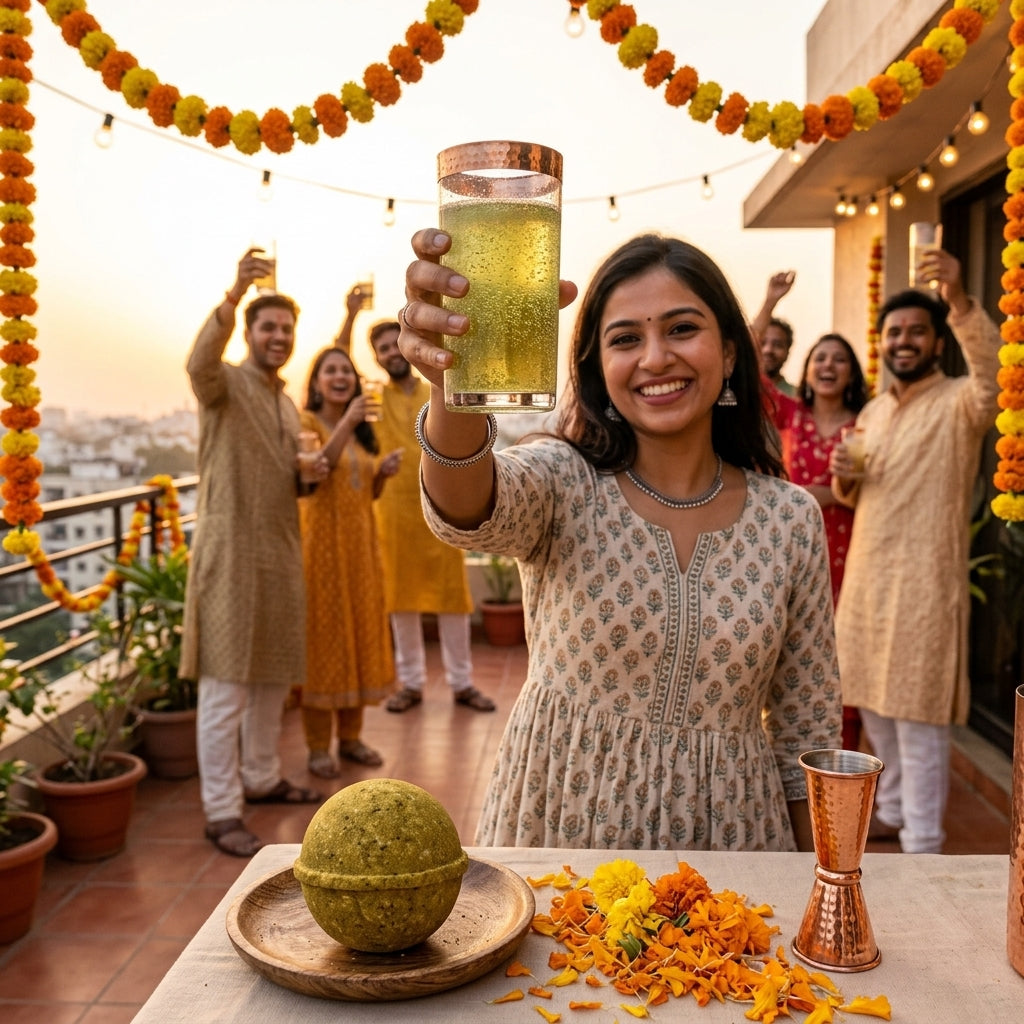 Aam Panna Cocktail Bomb – Tangy Raw Mango Fizzy Drink Bomb