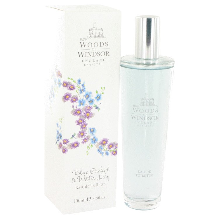 Blue Orchid & Water Lily by Woods of Windsor