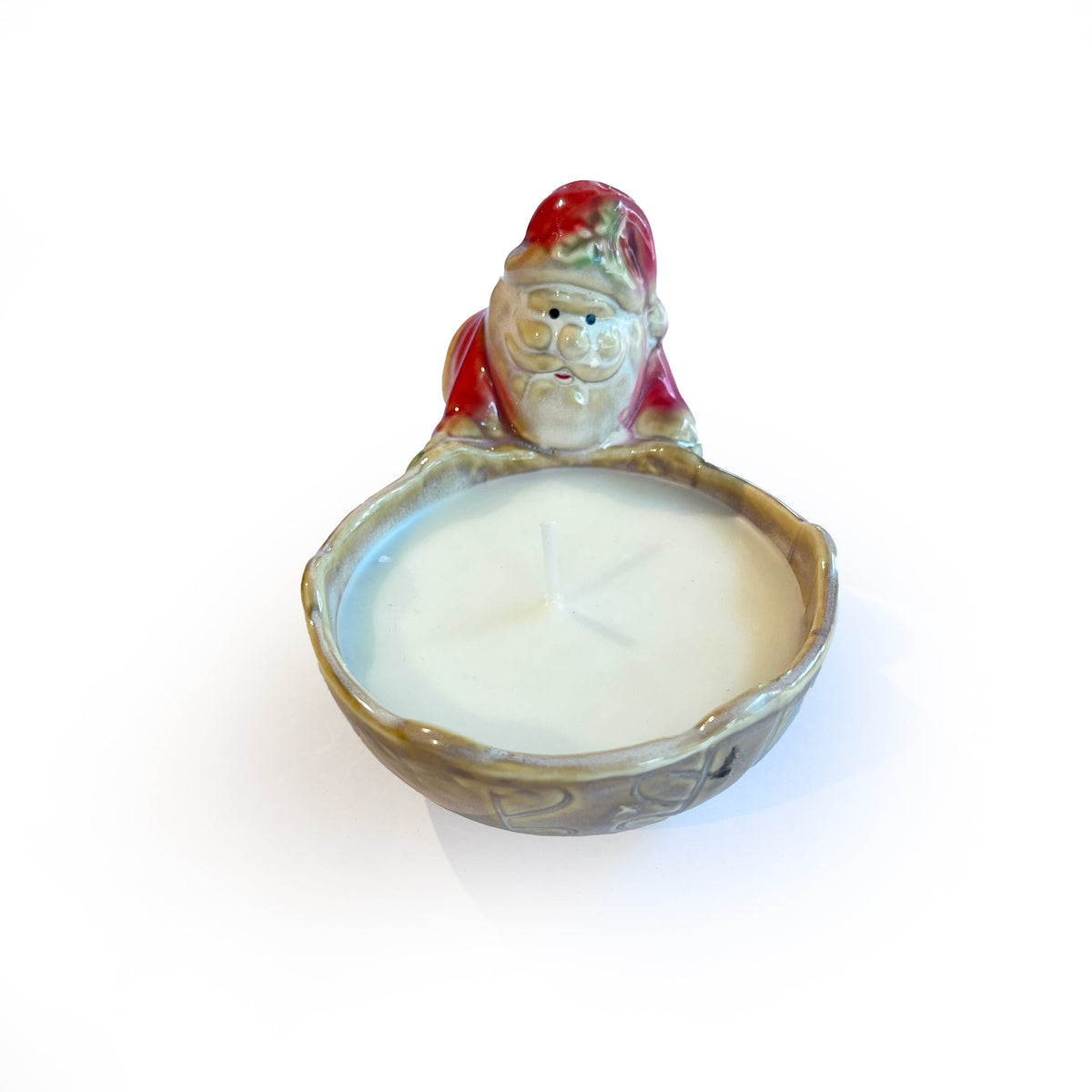 Ceramic Santa Bowl