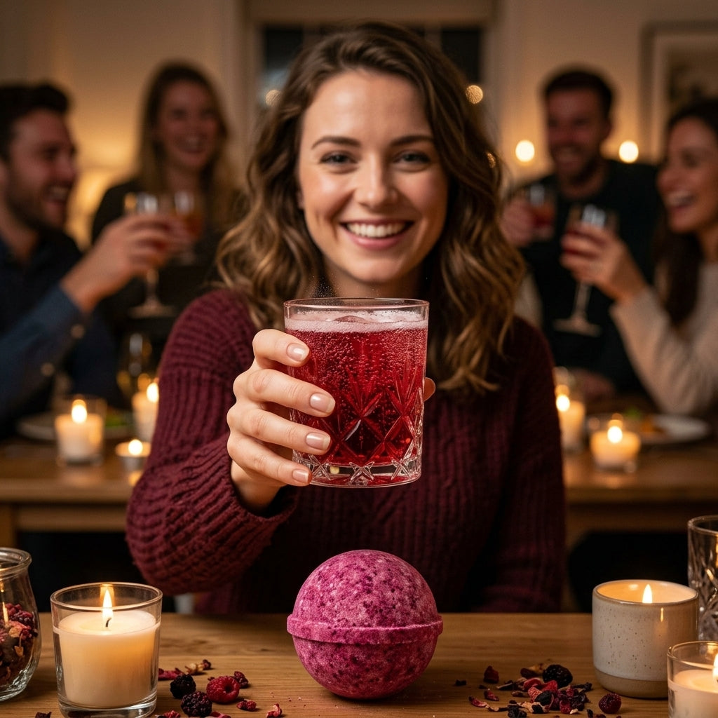 Cranberry Cocktail Bomb – Tart & Sweet Berry Fizzy Drink Bomb
