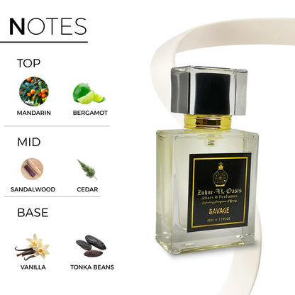 Zuhur AL Oasis Savage Unisex Perfume