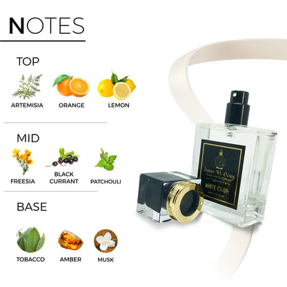 Zuhur AL Oasis White Oudh Perfume For Men
