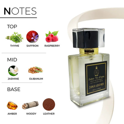 Zuhur AL Oasis Zuhur Leather Perfume For Men