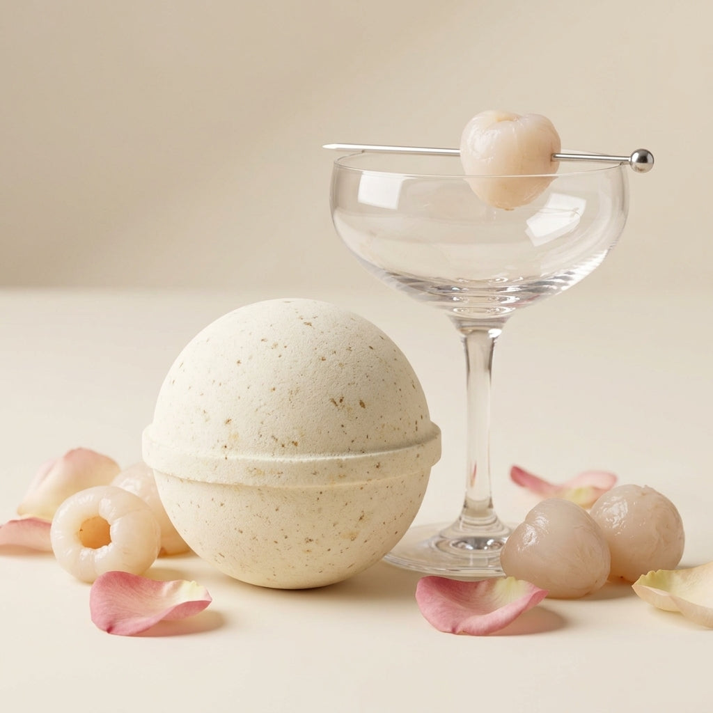 Lychee Lush Cocktail Bomb  – Floral, Lightly Sweet Fizzy Drink Bomb