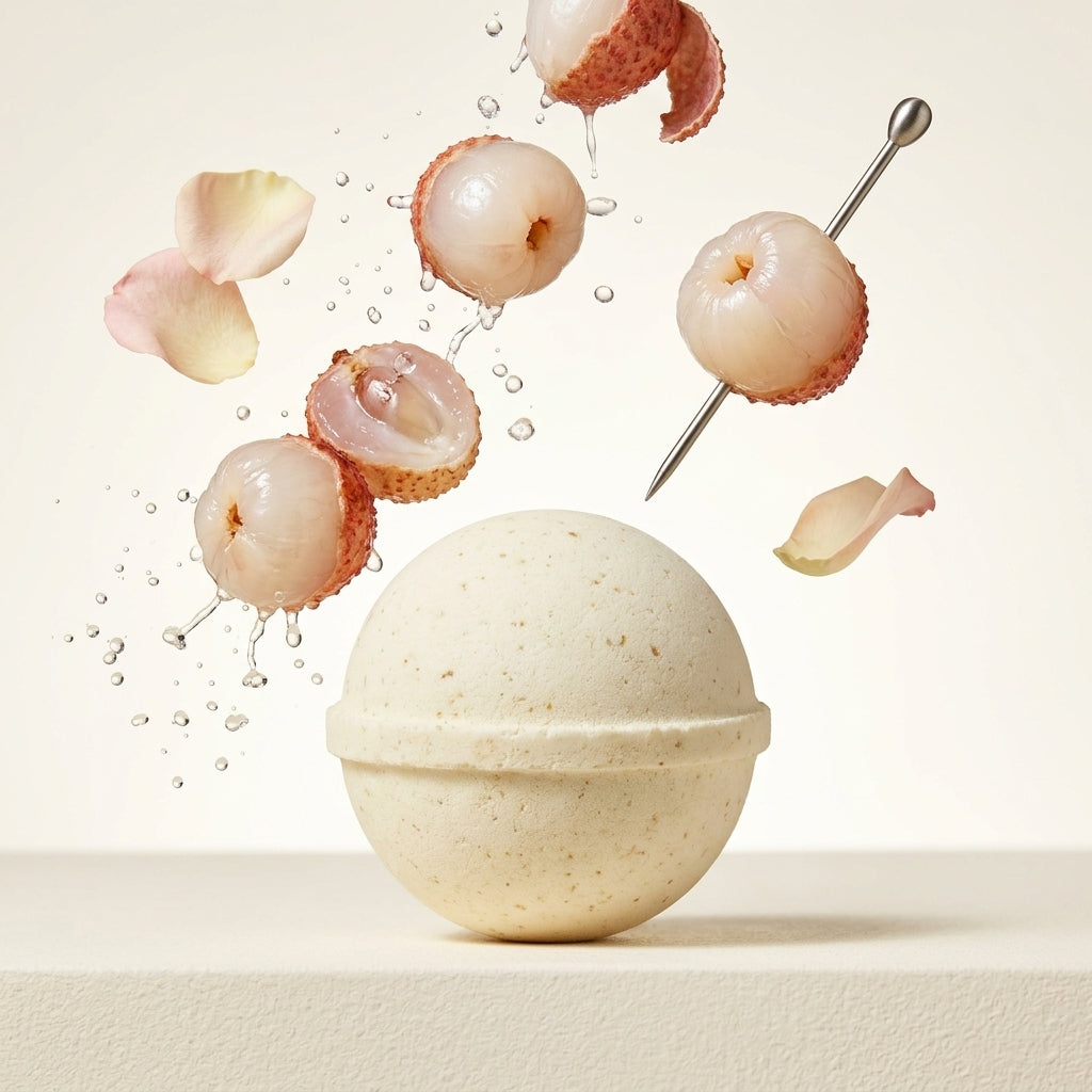 Lychee Lush Cocktail Bomb  – Floral, Lightly Sweet Fizzy Drink Bomb