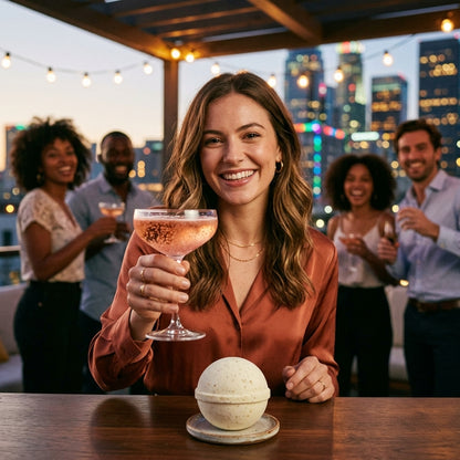 Lychee Lush Cocktail Bomb  – Floral, Lightly Sweet Fizzy Drink Bomb