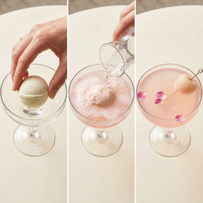 Lychee Lush Cocktail Bomb  – Floral, Lightly Sweet Fizzy Drink Bomb