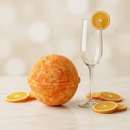Mimosa Cocktail Bomb [- Orange-Zesty Bubbly Drink Bomb for Mocktails & Cocktails