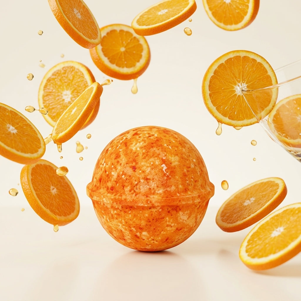 Mimosa Cocktail Bomb [- Orange-Zesty Bubbly Drink Bomb for Mocktails & Cocktails