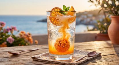 Mimosa Cocktail Bomb [- Orange-Zesty Bubbly Drink Bomb for Mocktails & Cocktails