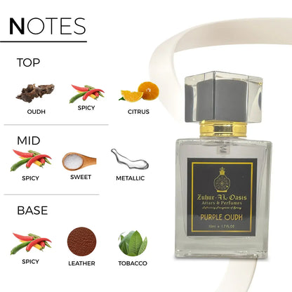Zuhur AL Oasis Purple Oudh Unisex Perfume